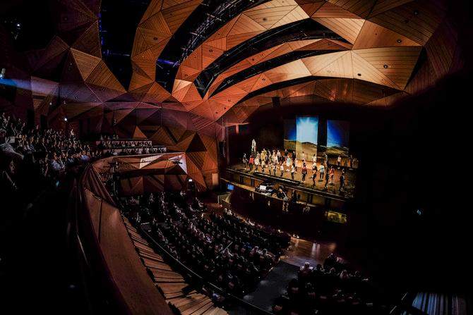 NYU Abu Dhabi Arts Center auditorium