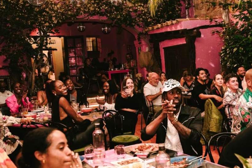 An evening audience at the Black Music Summit